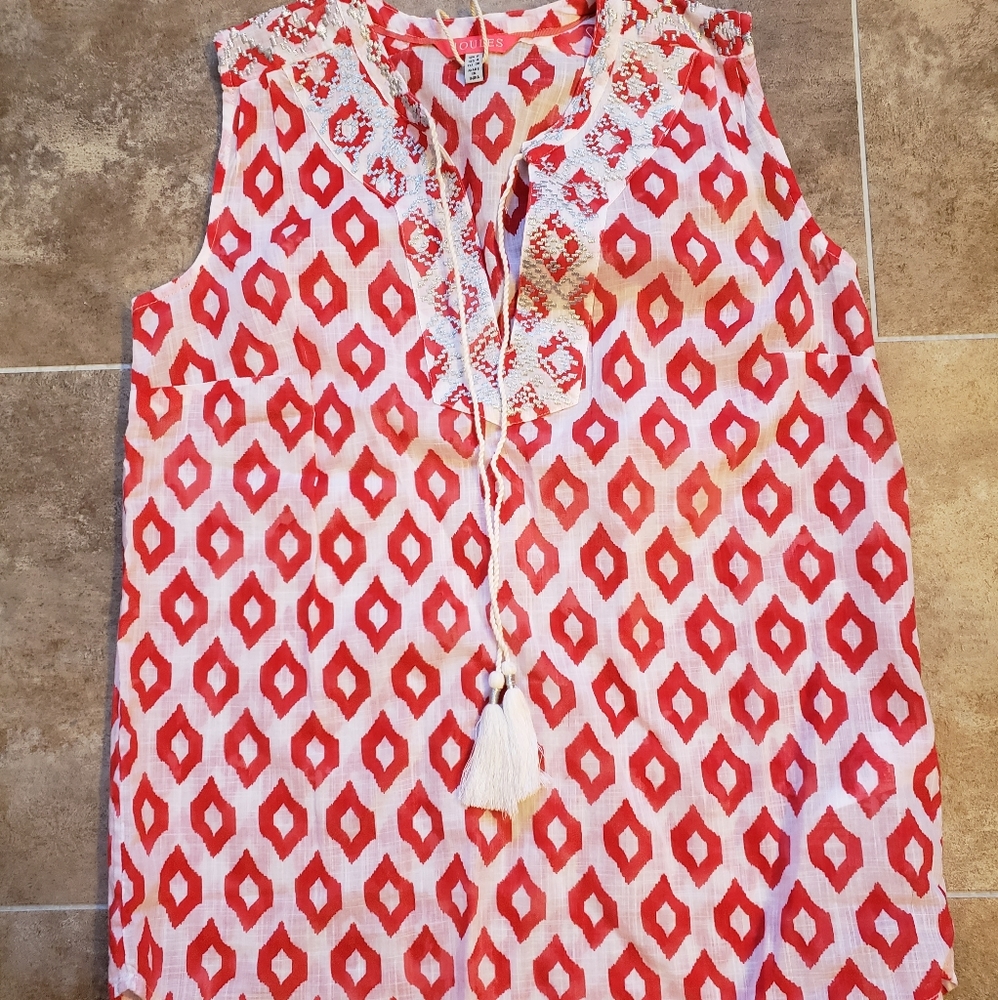 New with Tags Joules Sleeveless Blouse